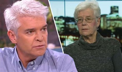 phillip schofield warns peadophile wife you re being
