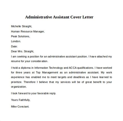 free 12 cover letter samples in pdf ms word