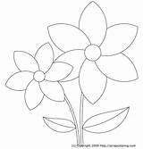 Flower Coloring Flowers Printable Pages Rose Drawing Template Templates Petals Color Jasmine Print Easy Step Para Colouring Paint Spring Windows sketch template