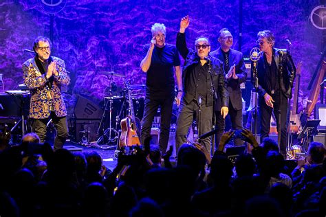 elvis costello wrapped his nyc residency with the imposters pics