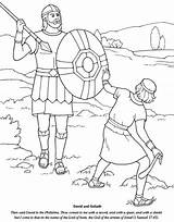 David Goliath Coloring Pages Story Printable Choose Board Und Colouring sketch template