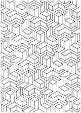 Escher Tessellations sketch template
