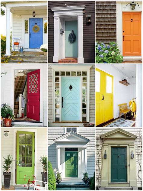 colorful front door darling darleen  lifestyle design blog