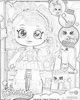 Kindi Kids Dolls Marsha Mello sketch template