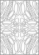 Coloring Dover Glass Mandala Pages Pattern Book Stained Colouring Publications Designs Color Choose Board sketch template