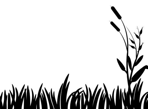 grass silhouette images