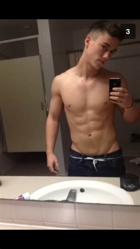 Men Shirtless Abs Muscles Selfie Fitness