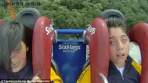 Teen Passes Out 4 Times During Sixflags Slingshot Ride Daily Mail Online