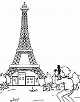 Coloring Pages Eiffel Wonders Tower Revolution French Printable sketch template