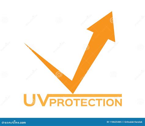 uv protection logo  icon stock vector illustration  protect design