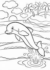 Coloring Pages Marine Seascape Corps Color Getcolorings Extraordinary Printable sketch template