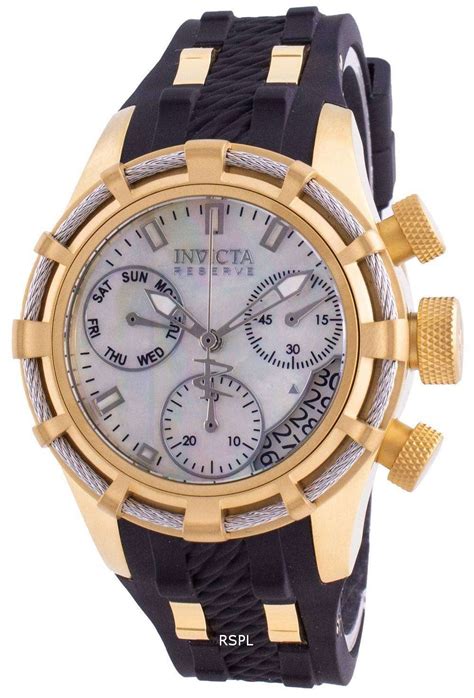 invicta reserve bolt 30529 quartz chronograph 200m women s watch