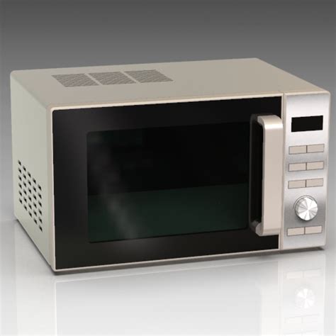 generic small microwave  model formfonts  models textures
