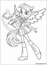 Equestria Pony Coloring Girls Little Pages Girl Color Print Drawing Printable Games Getdrawings Getcolorings Coloringpagesonly sketch template