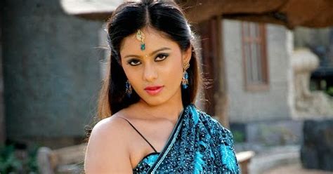 special for all deepa sannidhi hot in saree with bra pose hot kannada saree actress
