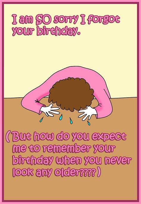 funny  printable birthday cards funny