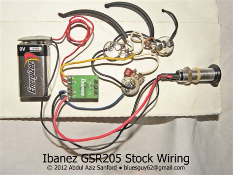 ca guitar repair blog ibanez gsr stock wiring