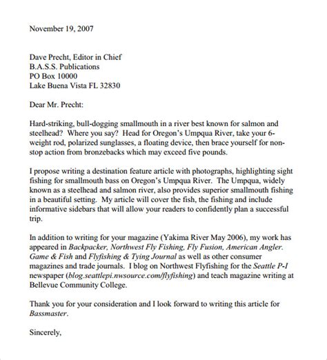 query letter   official query letter sample   letter