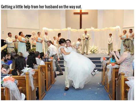 paralyzed bride walks down the aisle on her own two feet others