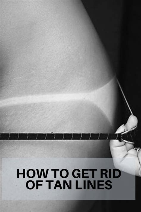How To Get Rid Of Tan Lines Fast And Naturally Hs