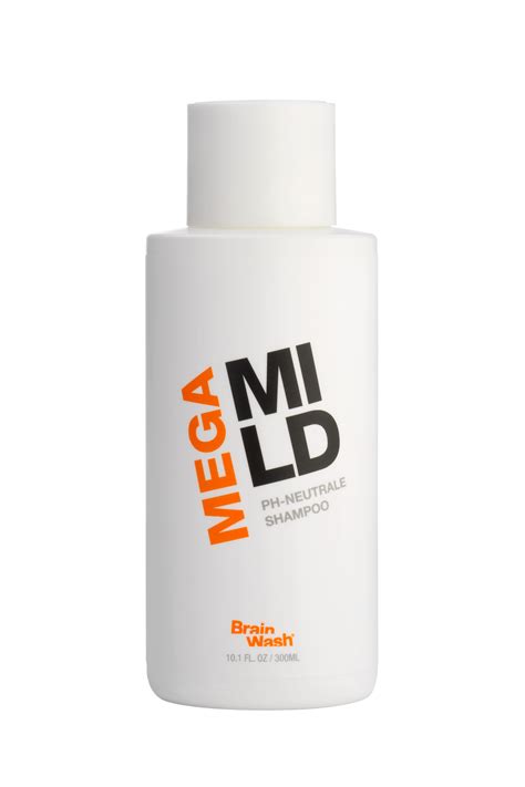 mega mild ph neutrale shampoo ml brainwash