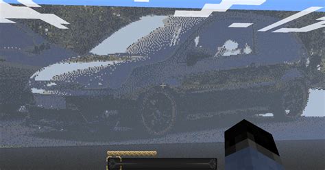 My Own Car As Pixel Art Minecraft Map