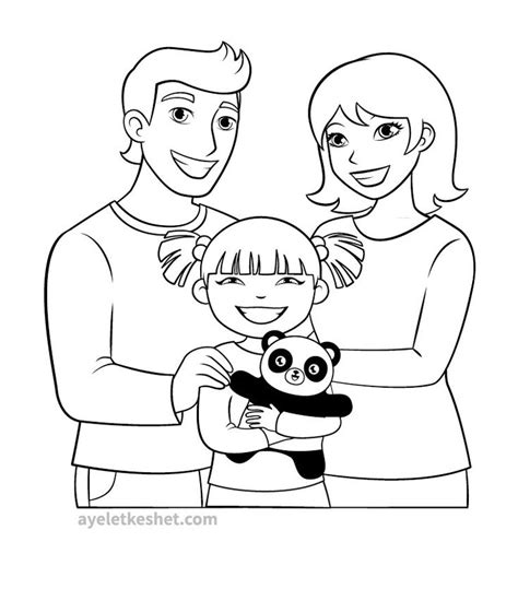 coloring pages  family    print    kids