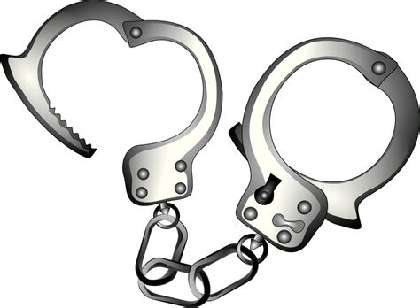 Onlinelabels Clip Art Handcuffs