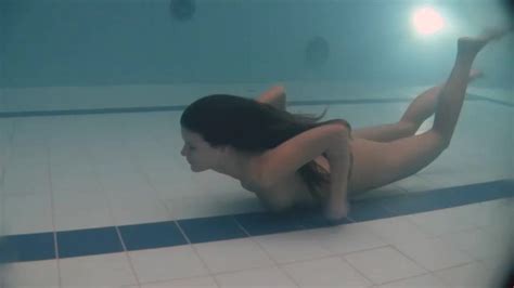 Tight One Piece Swimsuit On Underwater Girl Erotic Porn