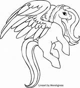 Pegasus Unicorns Licorne Pegacorn sketch template