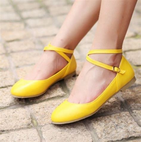 yellow ballet flats yellow flats yellow shoes heels yellow wedding