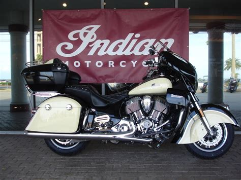indian roadmaster thunder black over ivory crea motorcycles for sale