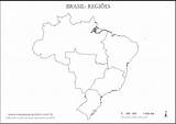 Mapas Mapa Regiões Brasileiras Regioes Nomes Dawn sketch template