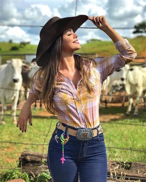Looks Country Country Girls Outfits Country Women Vaquera Sexy Cow