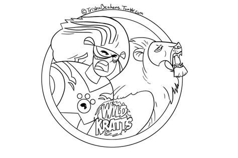 wild kratts coloring pages coloring home