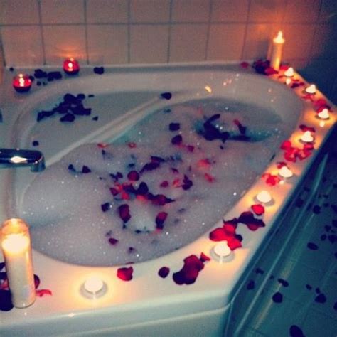 Valentine S Day Romantic Room Surprise Romantic Bathtubs Romantic Bath
