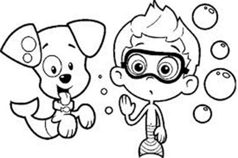 bubble guppies coloring pages  print