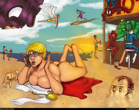 nude sunbathing power girl xxx cartoon gallery luscious