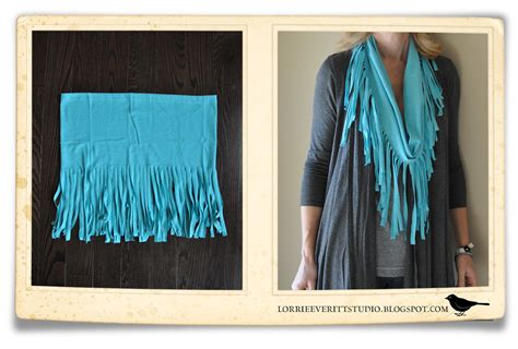 lorrie everitt studio tee shirt scarf tutorial