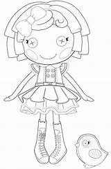 Lalaloopsy Pintar Lalalopsy Kleurplaten Bonecas Lalaa Lala Loopsy Lindas Rayito Baú Starlight Animaatjes Munecas Malvorlage Stemmen sketch template