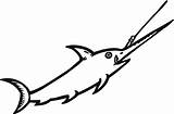 Espada Pez Swordfish Schwertfisch Pesce Spada Vela Pescespada Pesci Stampabile Gratuito Kategorien Printmania sketch template