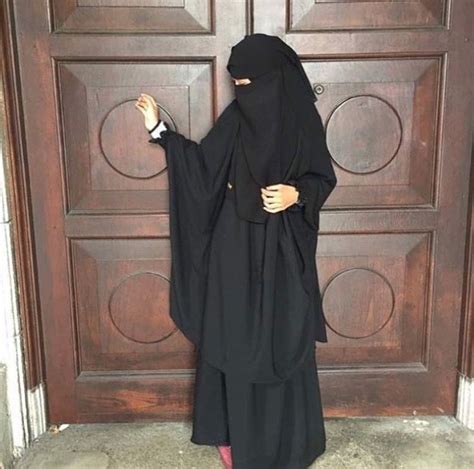 Beauty Muslim Girl Peçe Nikab Nikap Nikabis Kapalı çarşaf Hicab Hijab