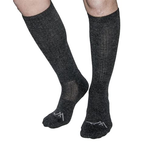 Support Stockings Premium Knee High Merino Wool Compression Socks For