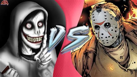 Jeff The Killer Vs Jason Voorhees Jason Vs Creepypasta