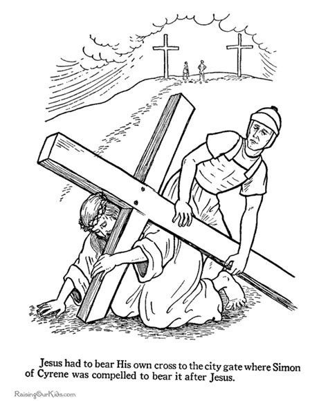 christian easter coloring page  kid coloring home