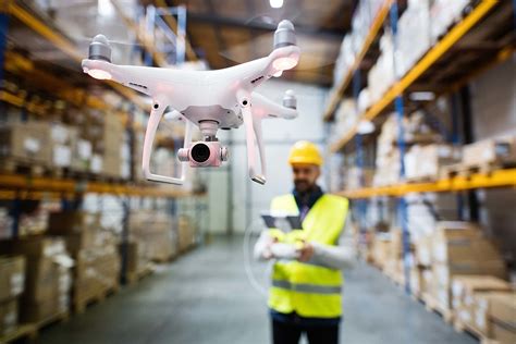 indoor drones  boom   logistics manufacturing sector passionate  marketing