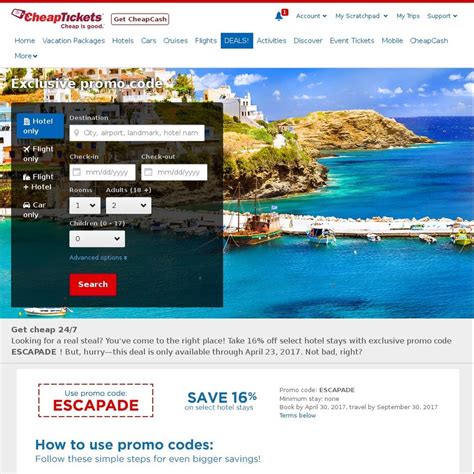 cheaptickets   selected hotels usd book   april   central time travel