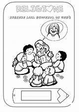 Religione Quaderno Scuola Quaderni Montessori Insegnamento sketch template