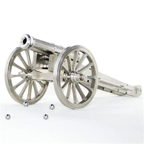 super napoleon stainless steel pocket artillery mini cannon military  toytopone