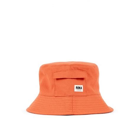 Hatfield Burnt Orange Bucket Hat Accessories From Marshall Shoes Uk